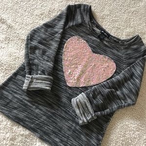 Knitted Gray Sweater